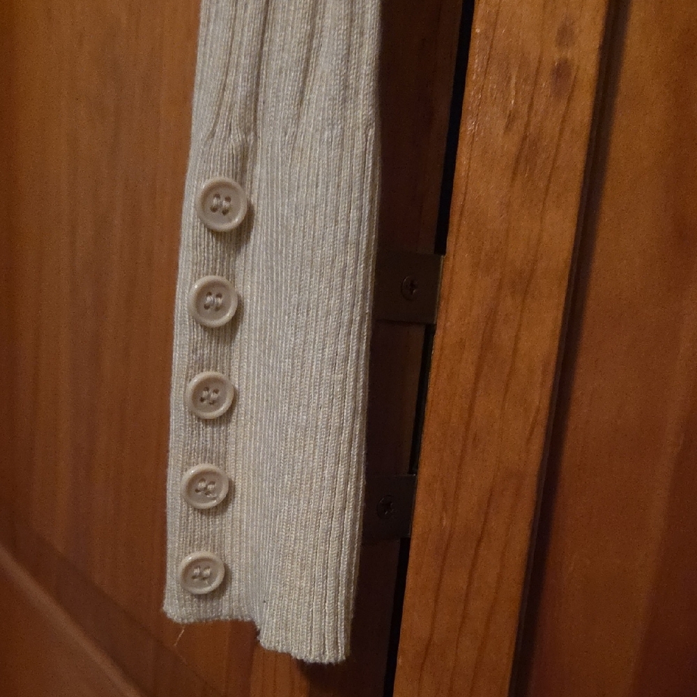 Pink Republic Cream Ribbed Sweater - Picture 3 of 4